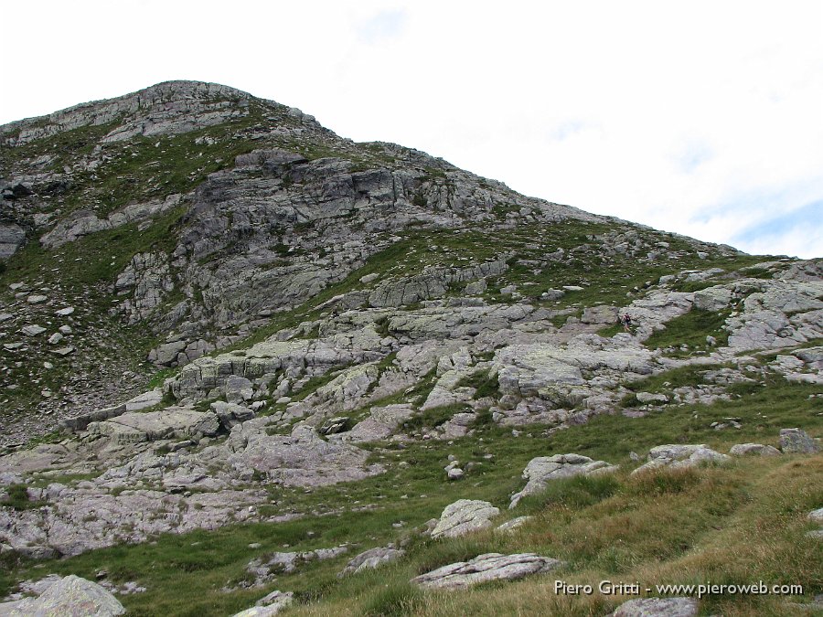 Valcorte 110.jpg - A destra del Passo dei Laghi Gemelli si eleva Cima Giovanni Paolo II